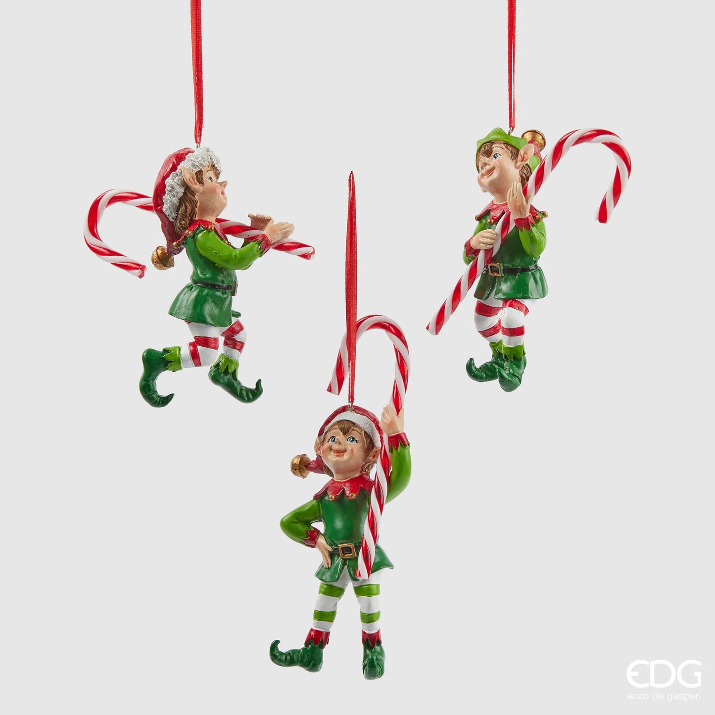 ELFS - CHRISTMAS DECORATION / set of 3