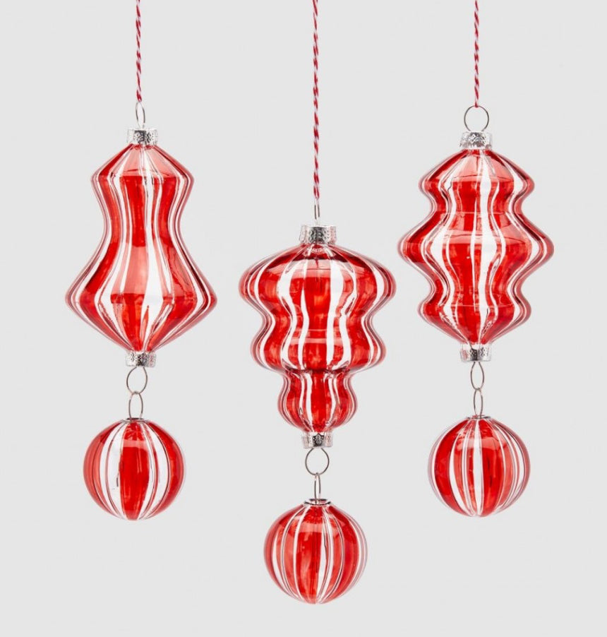 SPHERE - CHRISTMAS DECORATION / set of 3